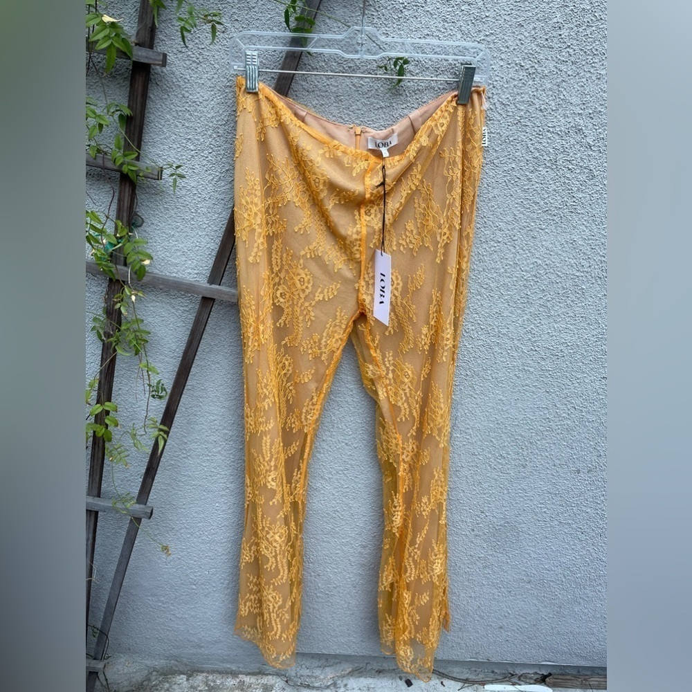 Revolve X Loba Carmen Pants in Orange New with Tags! - Picture 4 of 7